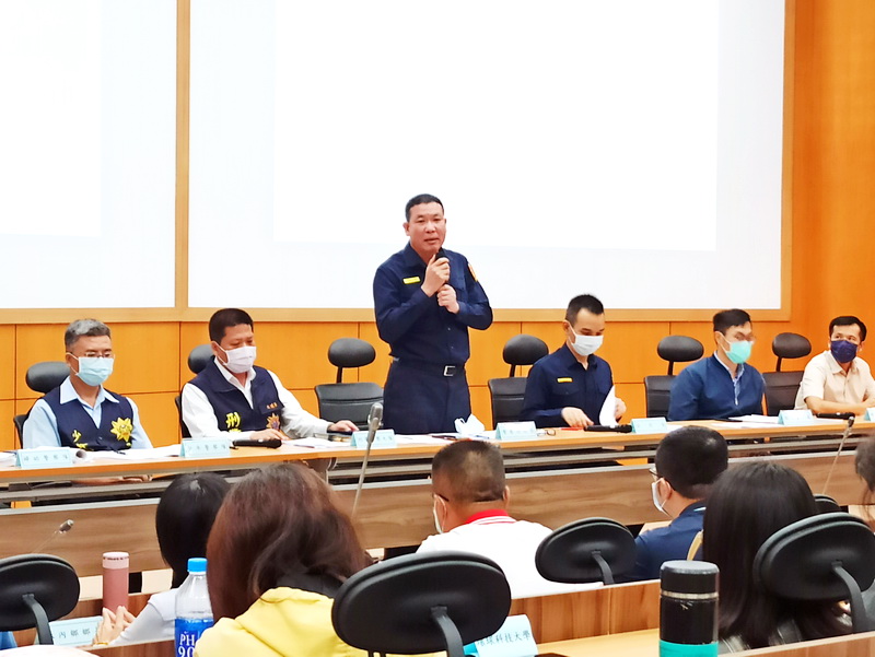 局長朱宗泰重申警方守護校園安全的決心／陳致愷翻攝