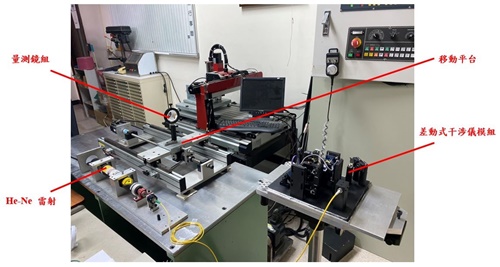 差動式干涉儀檢測系統作品照片