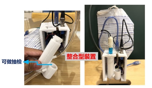 「引流液體酸鹼值之智慧遠端監測系統」作品照片